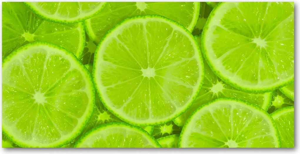 Üvegpanel konyhába Lime 100x50 cm Ragasztó