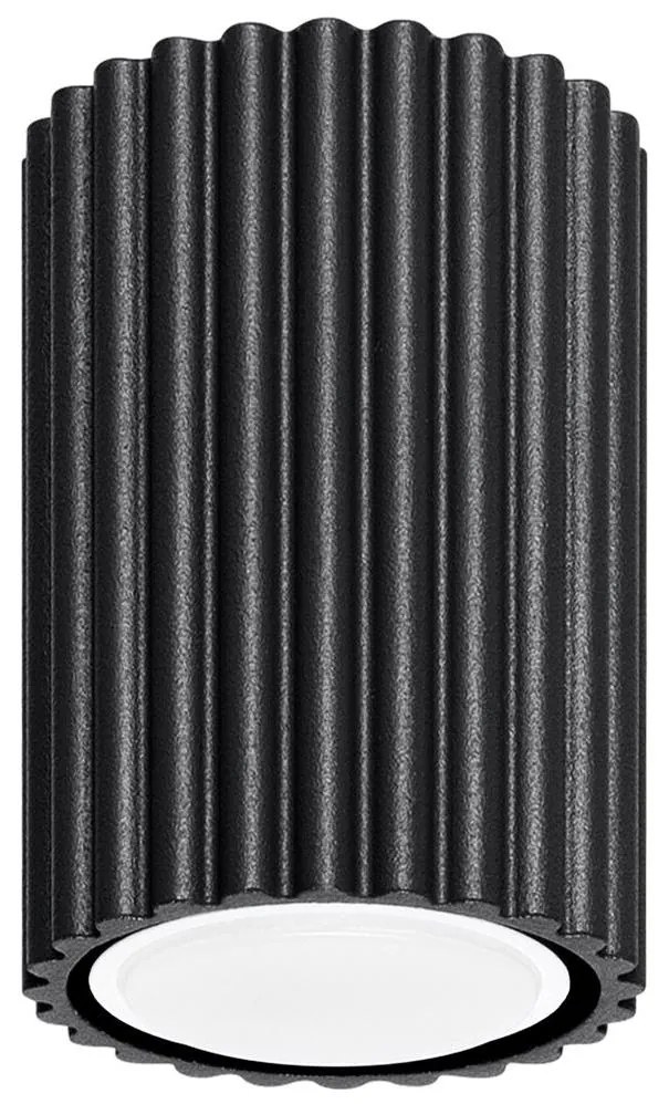 Sollux SL.1568 - Spotlámpa KARBON 1xGU10/10W/230V 10 cm fekete