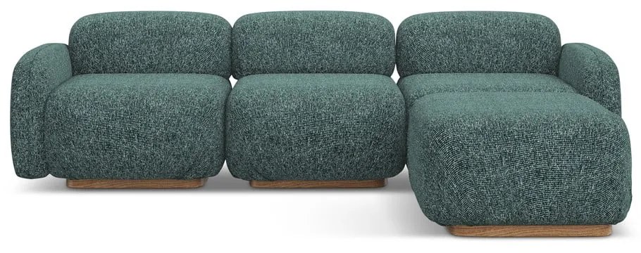 Türkiz moduláris sarokkanapé (variálható sarok) Ailani – Makamii