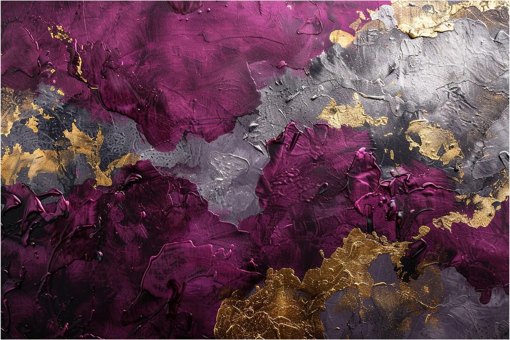 Kép - Texturáló absztrakció (90x60 cm)