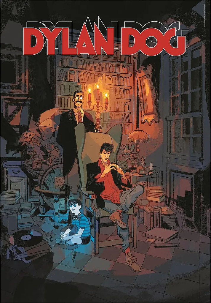 Dylan Dog Library 1000 db-os Compact puzzle Clementoni
