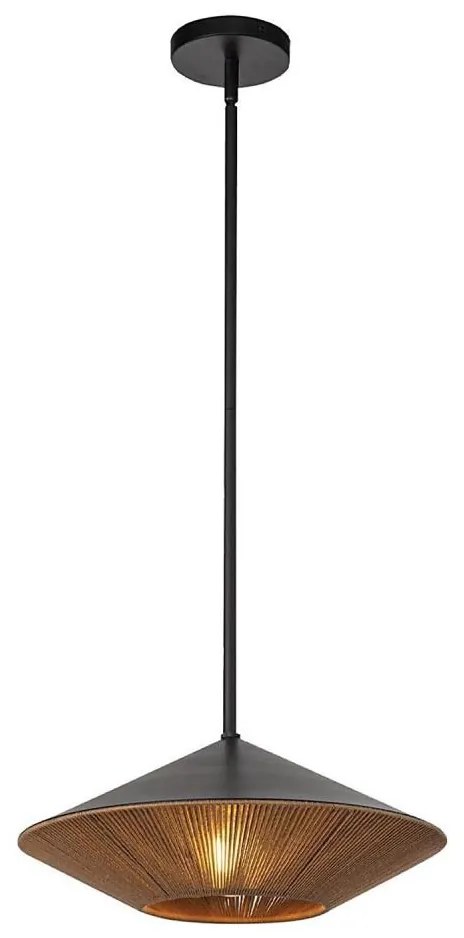 Alora Mood ALM-DAPHNE-P-L-MB - Csillár rúdon DAPHNE 1xE27/60W/230V átm. 38,1 cm