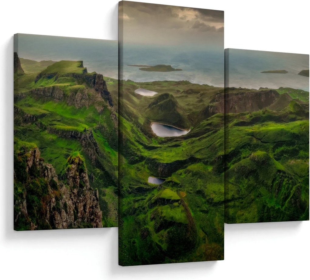 Kép - Quiraing, Skócia (90x60 cm)