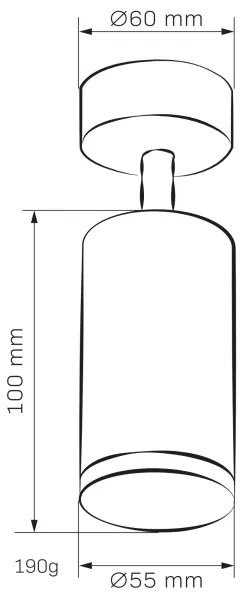 LED RGBW Dimmelhető fürdőszobai spotlámpa TURYN 1xGU10/6,5W/230V IP44 fekete