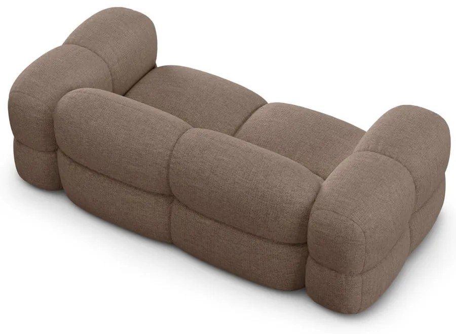 Barna kanapé 210 cm Loretto – Cosmopolitan Design