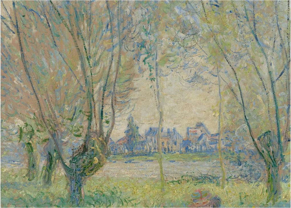 Kép - Claude Monet, Woman Seated under the Willows, reprodukciók (70x50 cm)
