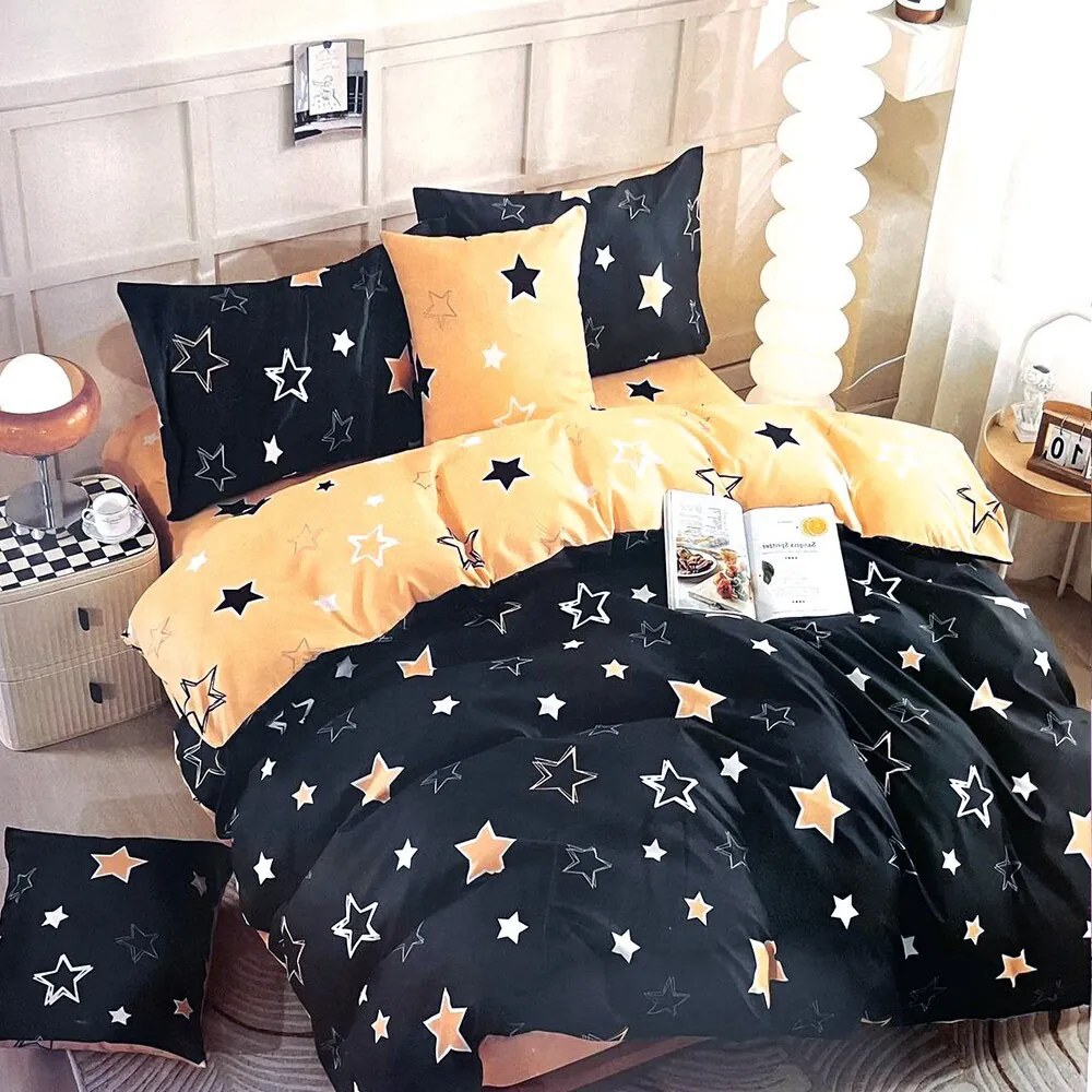 Ágynemű STARLUX BLACK and SKIN 7 részes 140x200 cm