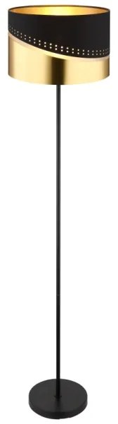 Globo 54046S - Állólámpa OR 1xE27/60W/230V átm. 35 cm fekete/arany