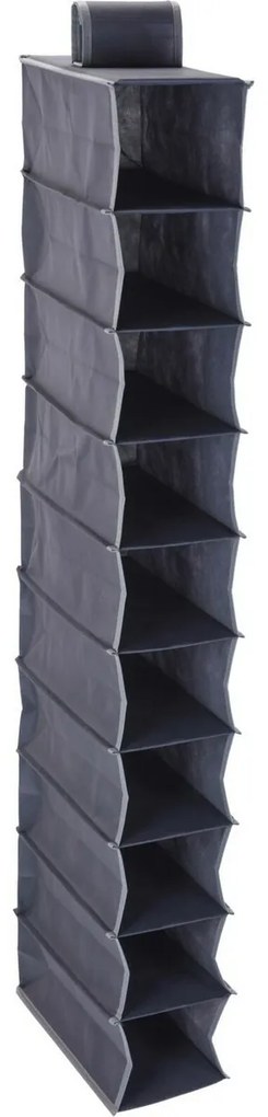 Függő cipőszervező, 10 polccal