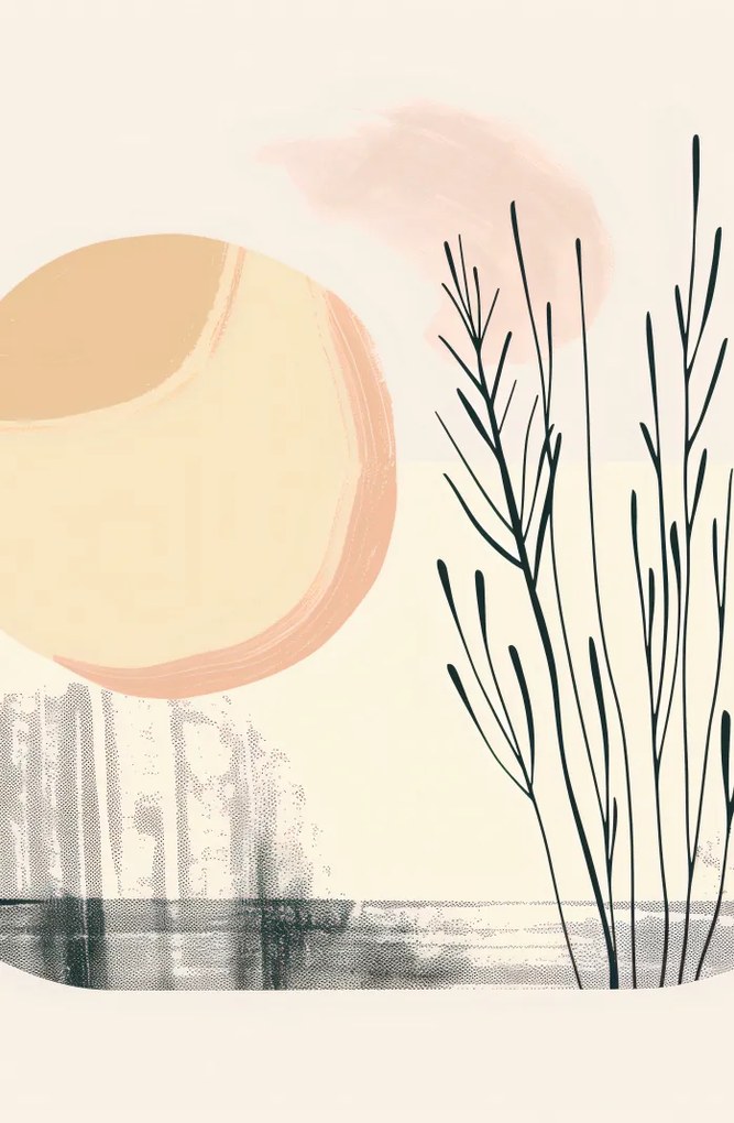 Poszter 53x81cm Pasztell Kelet