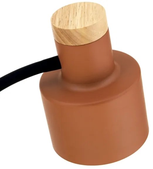 Orion - GILI állólámpa 1xE27/40W/230V, téglavörös