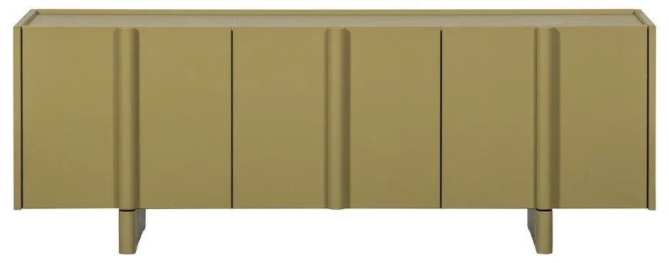 Zöld borovi fenyő TV-állvány 152x53x46 cm Basu – WOOOD