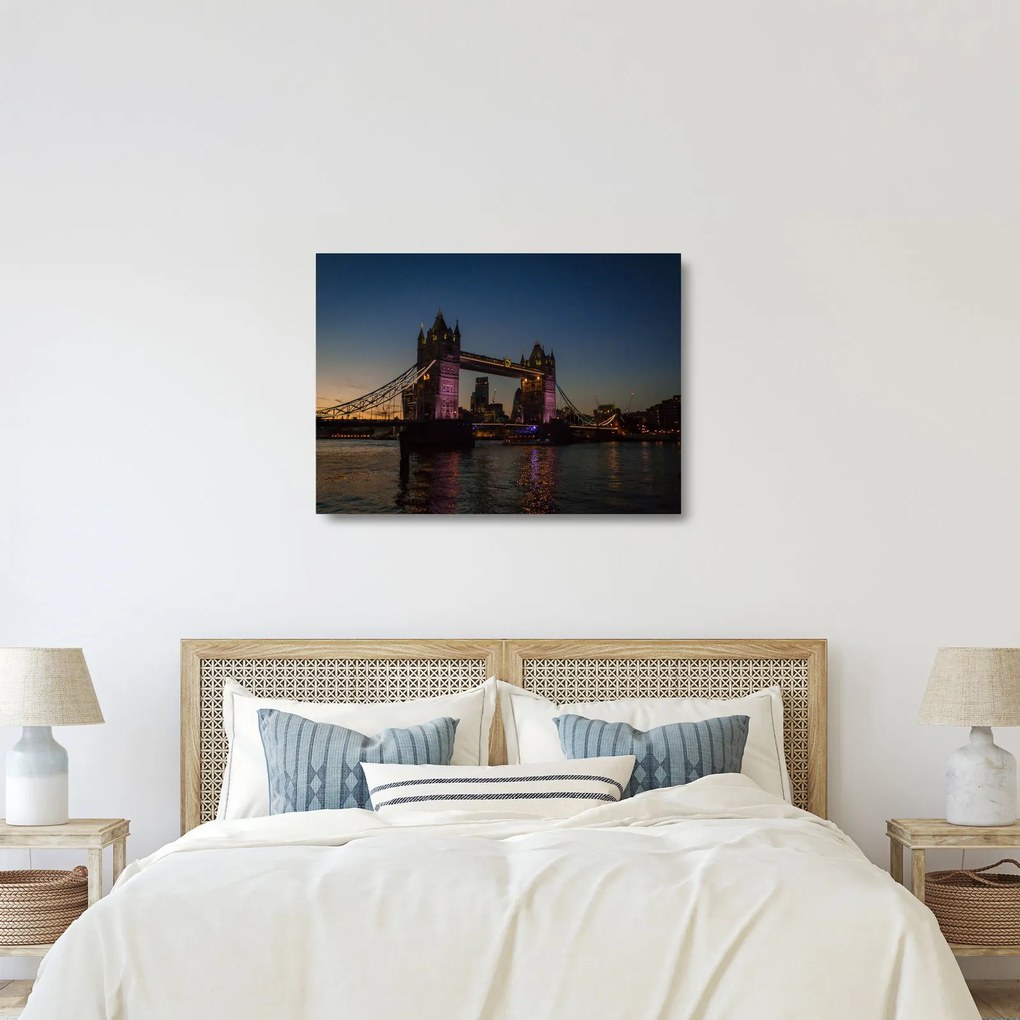 Kép - Tower bridge (üvegen) (70x50 cm)