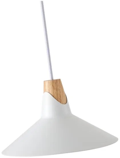 Csillár zsinóron 1xE27/15W/230V fehér