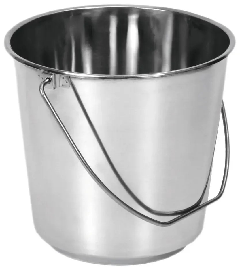 Orion Rozsdamentes acél vödör fogantyúval A 8 l, 8 l