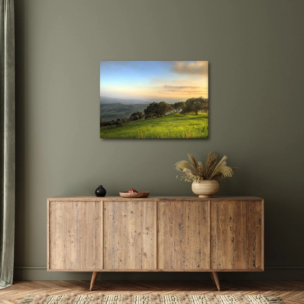 Kép - Kilátás a dombról (70x50 cm)