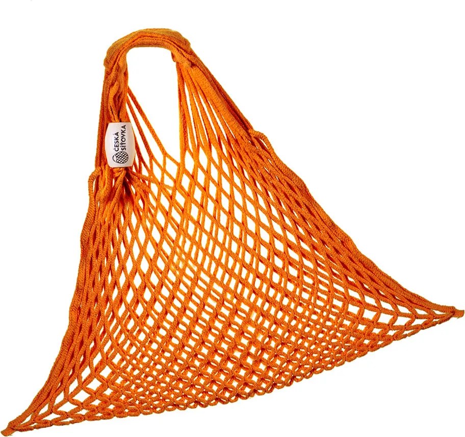 Narancssárga rugalmas hálós táska narancssárga
