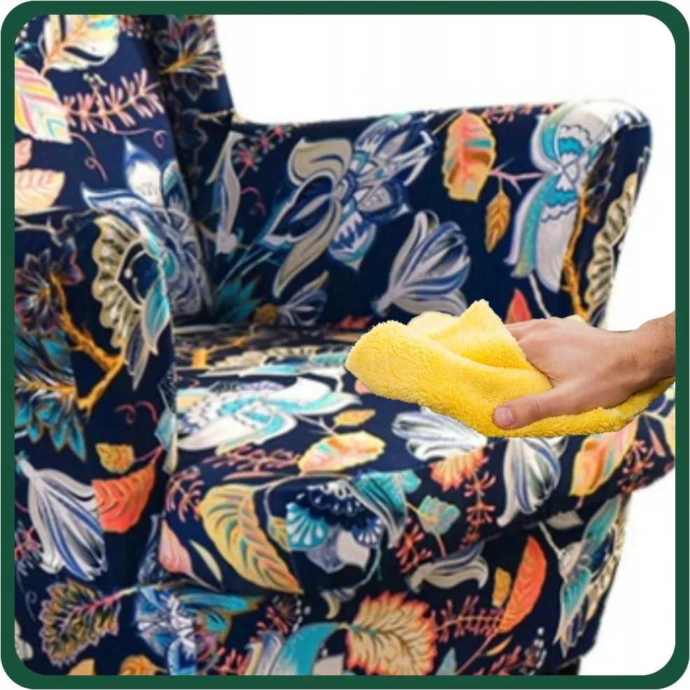 Huzat Fotel Uszak Színes Virágok Levelek Minták Rugalmas