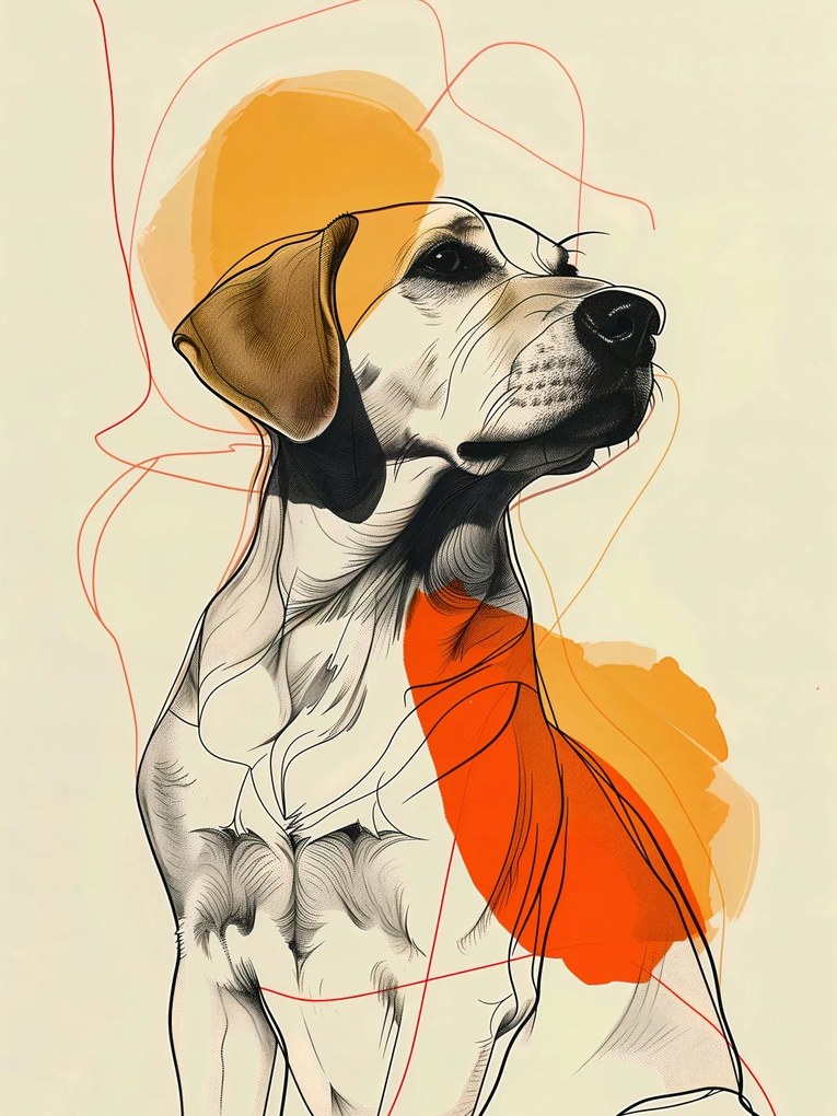 Poszter 30x40cm Kutyás Méltóság Vázlat