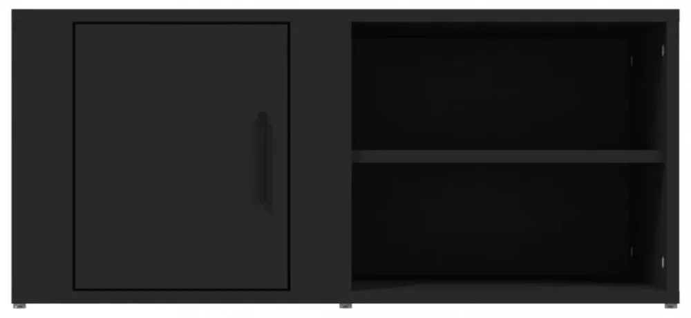 2 db fehér szerelt fa TV-szekrény 80x31,5x36 cm
