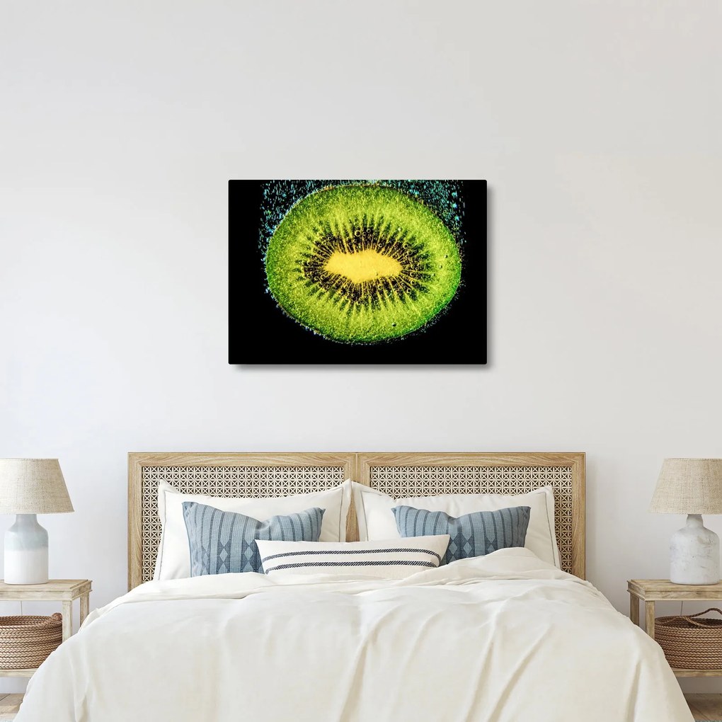 Kép - kivi részlete a vízben (70x50 cm)