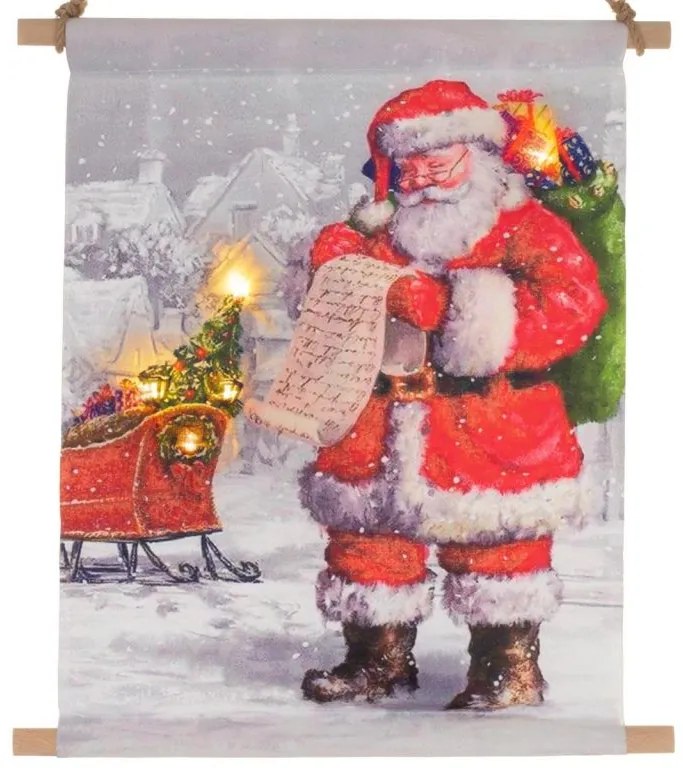 MAXXIVIA Függő fali festmény LED  30 x 40 cm