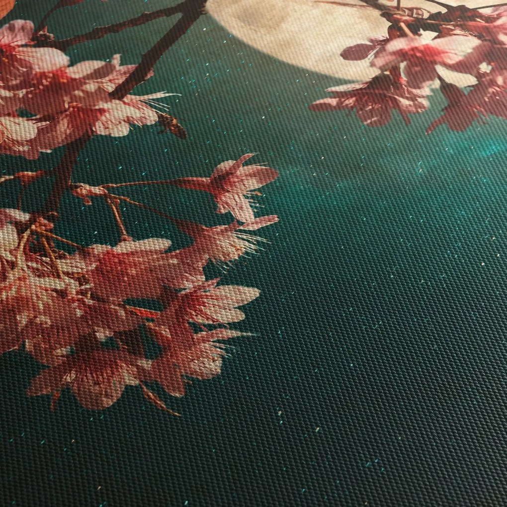 Kép - Sakura teliholdkor (90x60 cm)