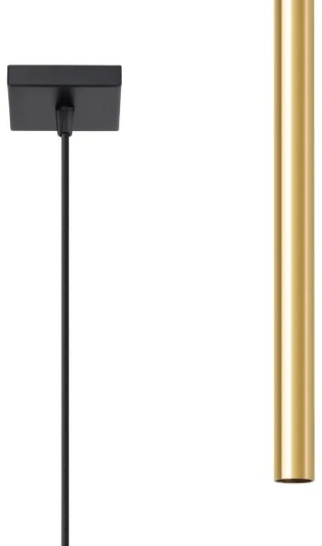 Sollux SL.1195 - Csillár zsinóron PASTELO 1xG9/8W/230V arany