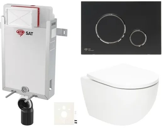 Fali WC szett SAT Fusion befalazáshoz SIKOSZTORFU78