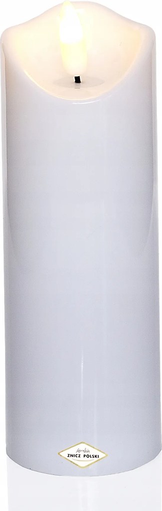 LED-es mécses utántöltő gyertya utánzat 15cm elemes