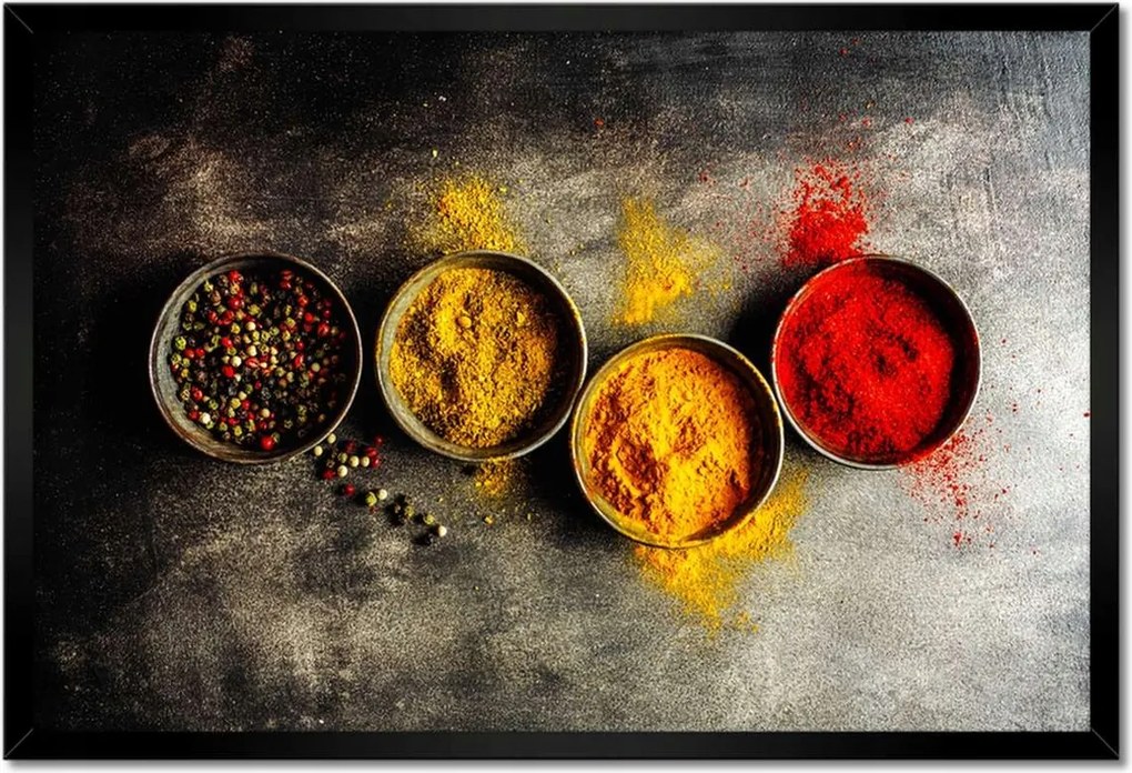 Poszterek keretben 60x40 Fűszerek a természetből Természet