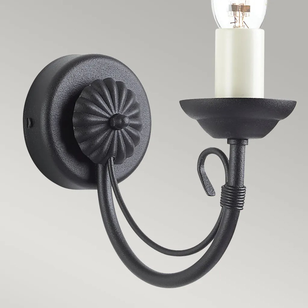 Elstead Lighting CHARTWELL CH1-BLACK Fali lámpa 1x60W/E14