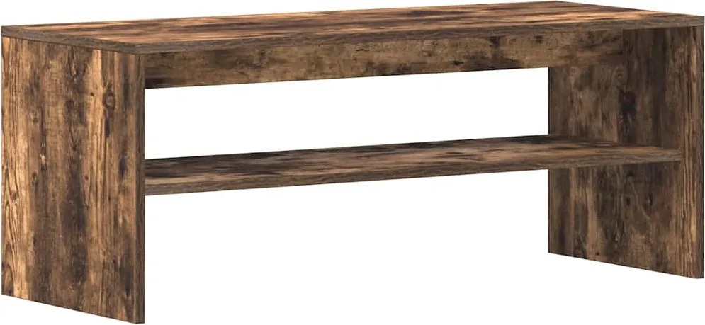 vidaXL füstös tölgy színű szerelt fa TV-szekrény 100 x 40 x 40 cm