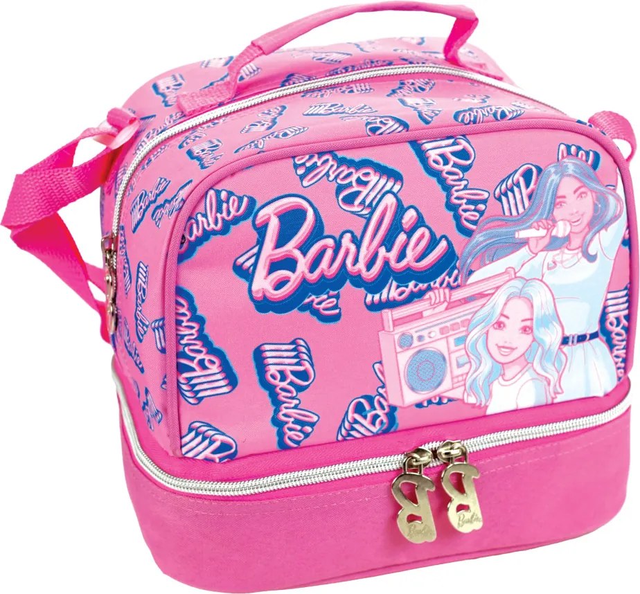 Barbie Music thermo uzsonnás táska 21 cm