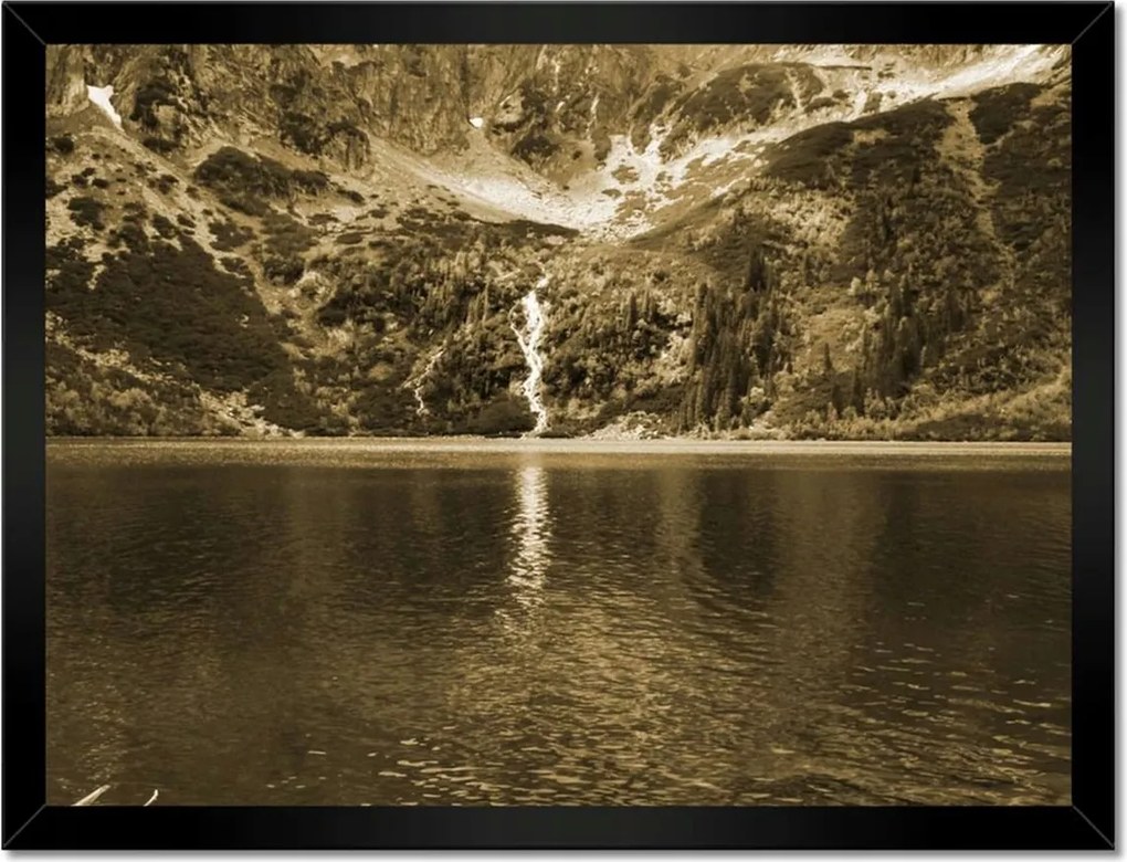 Poszterek keretben 40x30 Tátra Lengyel hegyek Kilátás