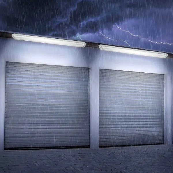 LED műszaki fénycsöves lámpatest T8 2xG13/20W/230V 6500K 120 cm IP65 fehér