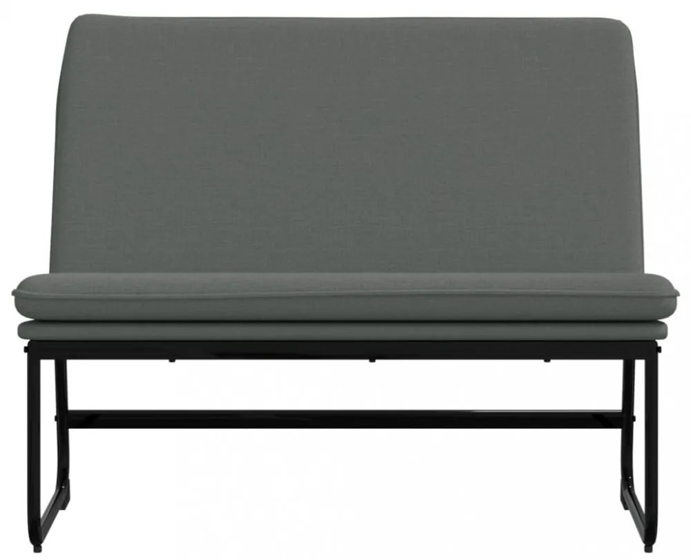 sötétszürke szövetpad 100 x 75 x 76 cm