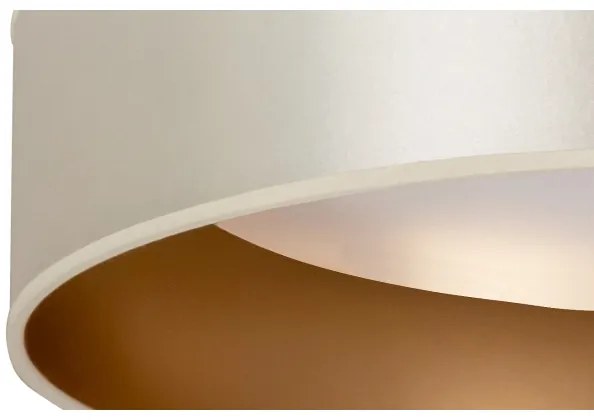 Duolla - LED Mennyezeti lámpa ROLLER LED/24W/230V átm. 45 cm ezüst/arany