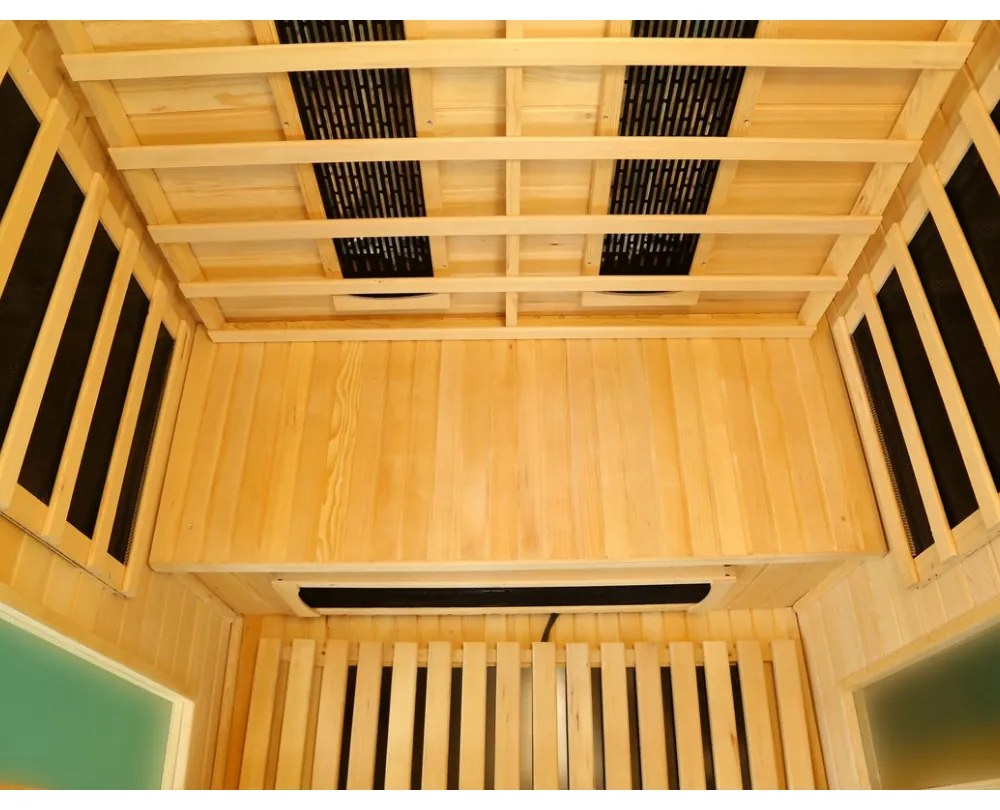 Sauna DeLuxe 2220 CB / CR, világosbarna
