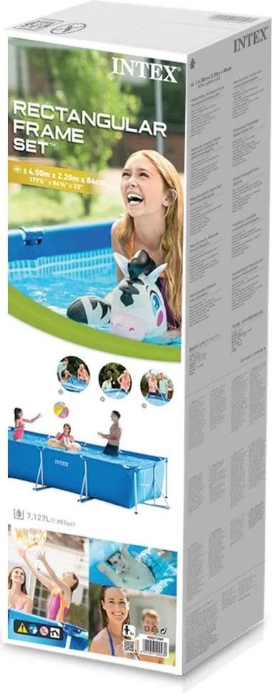 INTEX Metal Frame fémvázas medence 450 × 220 × 84 cm (28273)
