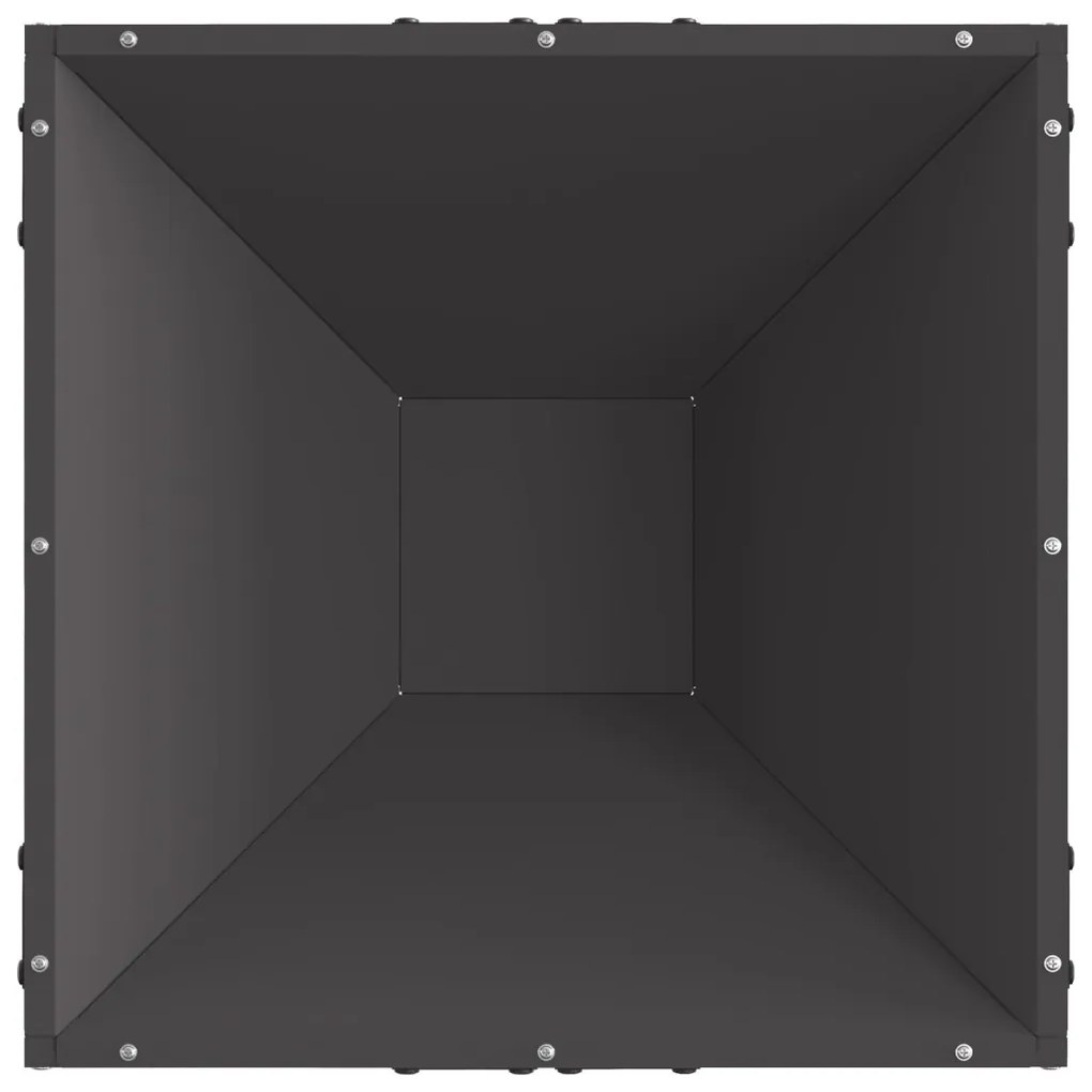 Tűzrakó Fekete 50 x 50 x 35 cm Hidegen hengerelt acél