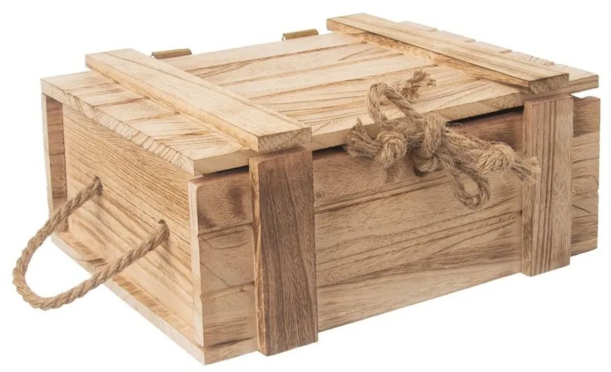 Orion fa ajándékláda, 30 x 21 x 12 cm, S