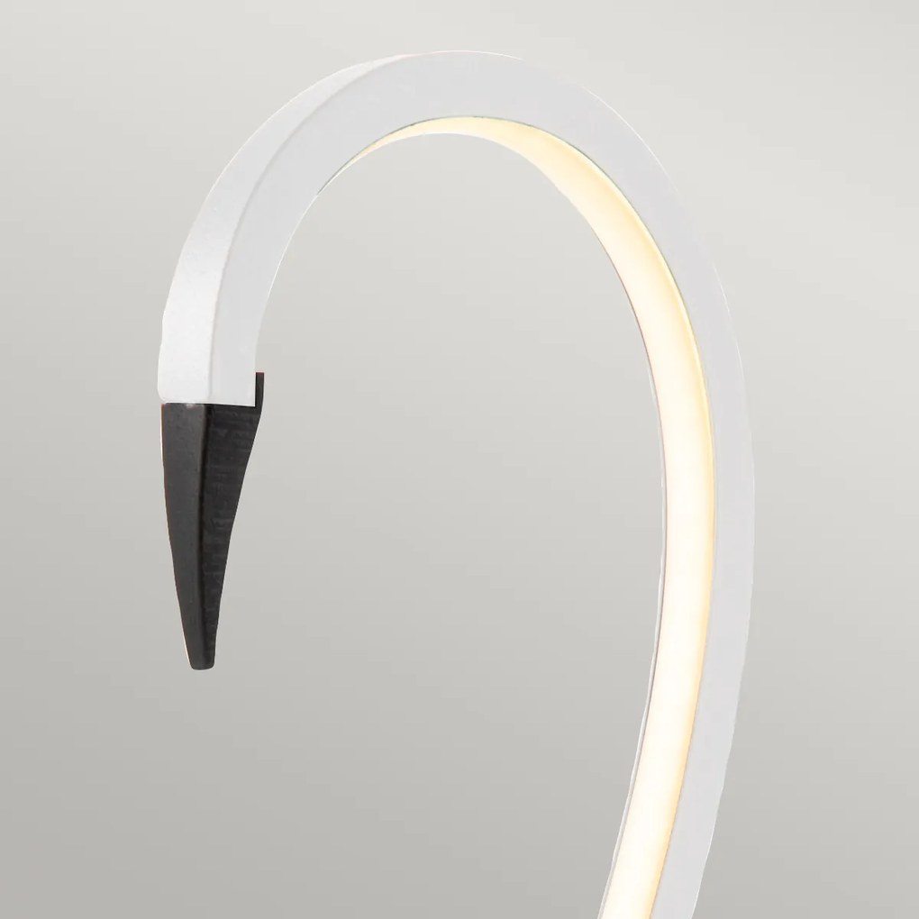 Elstead modern asztali lámpa flamingo fehér elsflamingo-tl-wht