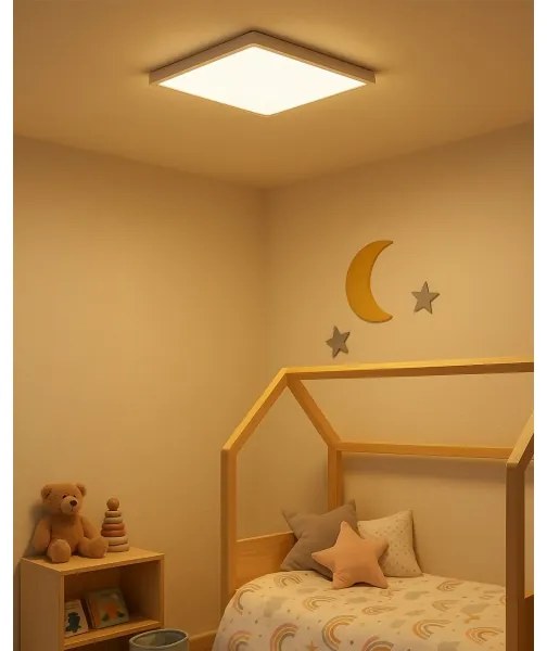 LED mennyezeti lámpatest LED/24W/230V 3000/4000/6500K 30x30 cm fehér