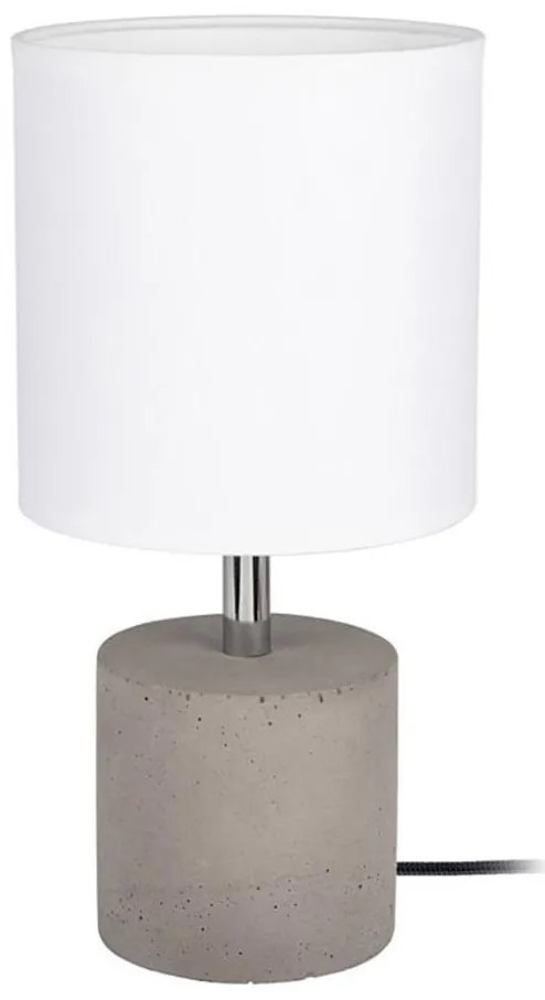 Spot-Light 6091936 - STRONG ROUND asztali lámpa 1xE27/25W/230V beton