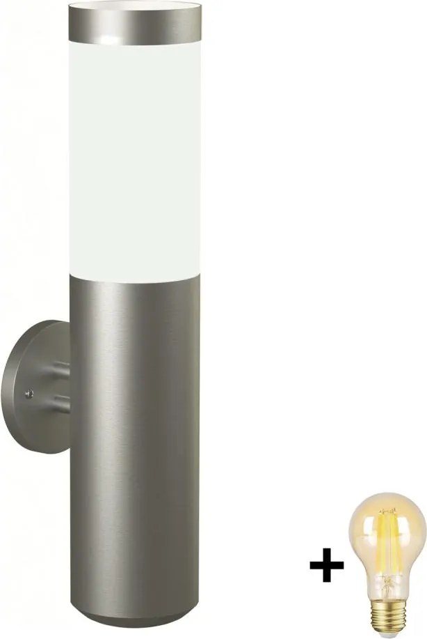 BRILAGI-LED Stm kültéri fali lámpa ELIA 1xE27/6W/230V 2700-6500K IP44 króm