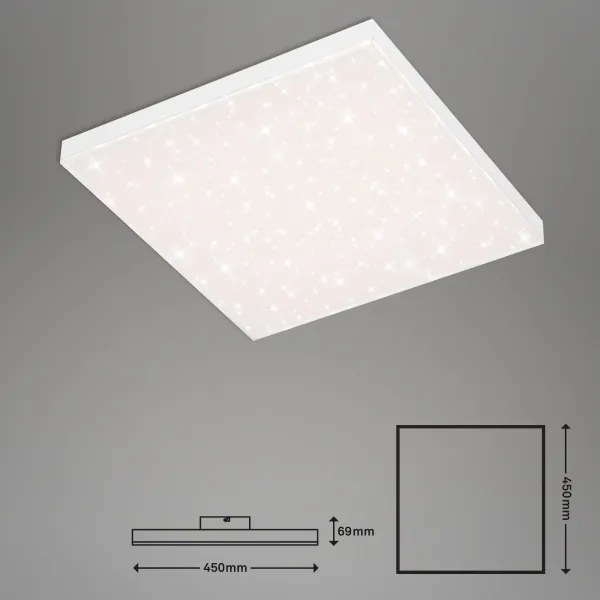 Briloner 7381-116 - LED Dimmelhető mennyezeti lámpa STARRY SKY LED/24W/230V + távirányító