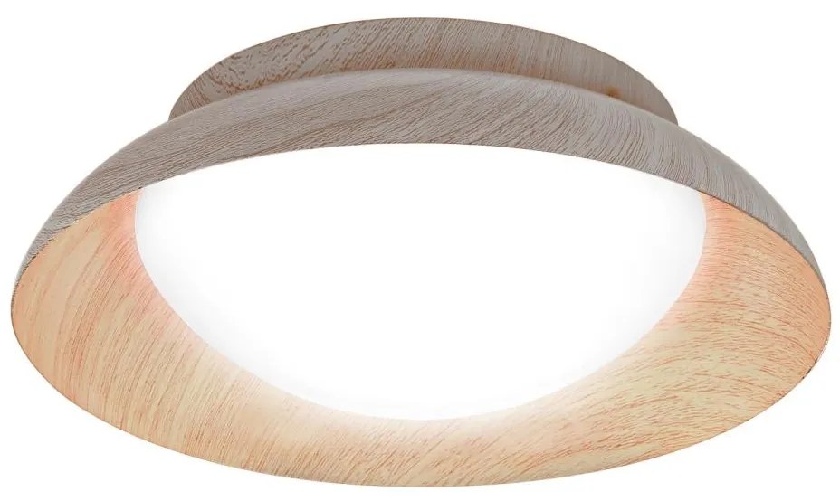 Osram - Mennyezeti lámpa ORBIS MILAN 2xE27/10W/230V átm. 30,5 cm fa dekor