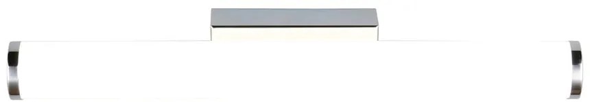 Fényes ezüstszínű LED fali lámpa Mattimo – Trio