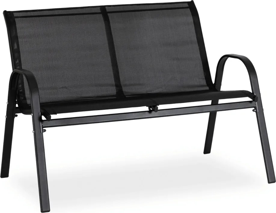 MINNESOTA kerti bútor szett fekete